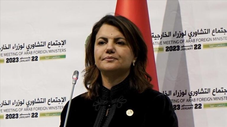 إيقاف وزيرة الخارجية عن العمل