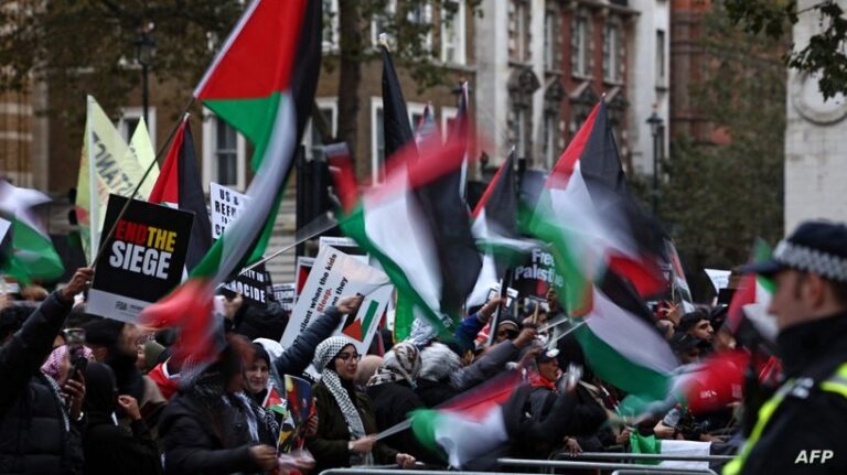 BRITAIN-PALESTINIAN-CONFLICT-ISRAEL-DEMONSTRATION