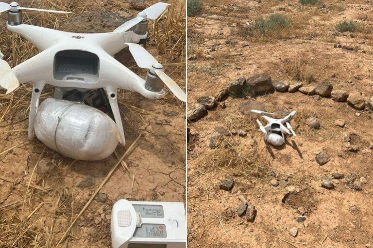 بواسطة طائرة مسيّرة.. الأردن يحبط محاولة تهريب مخدرات من سورية