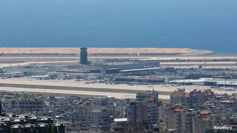 A view of Beirut international airport