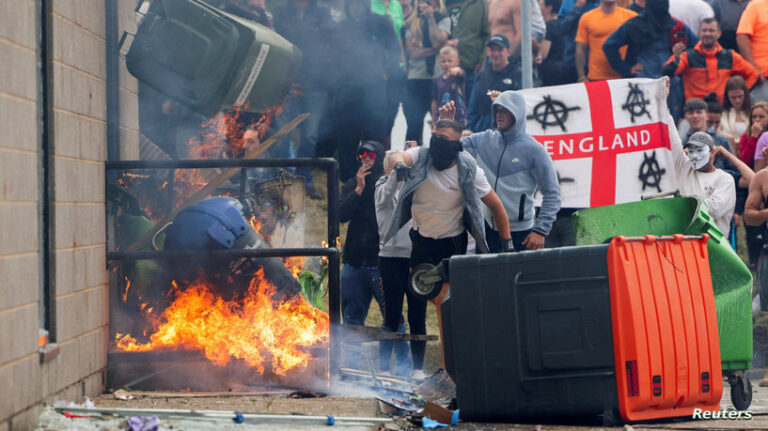 Anti-immigration protests continue to take place around the UK