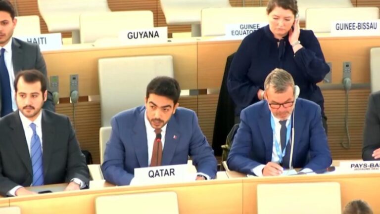 قطر تدين استمرار النظام السوري بارتكاب الجرائم للبقاء في السلطة