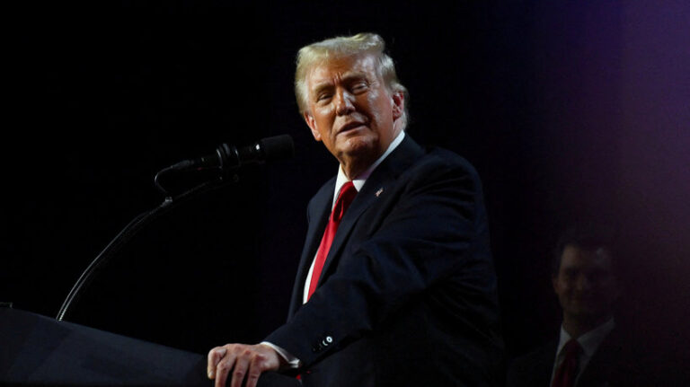 FILE PHOTO: Donald Trump in West Palm Beach, Florida