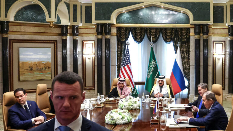 U.S. Secretary of State Rubio visits Saudi Arabia