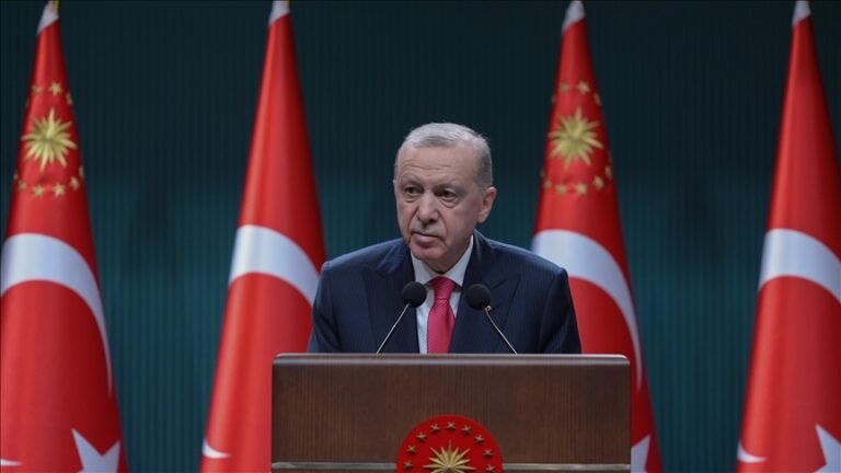 أردوغان ندين استهداف وحدة سوريا واستقرارها ونرحب بمواقف الشرع