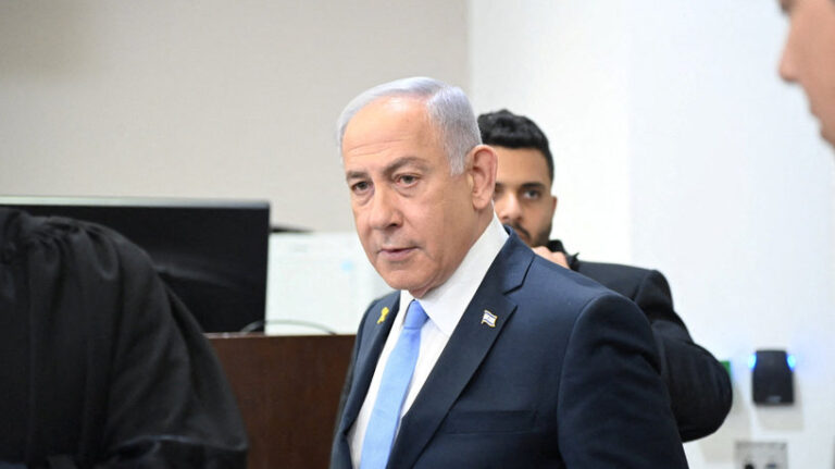 Israeli Prime Minister Netanyahu testifies in corruption trial
