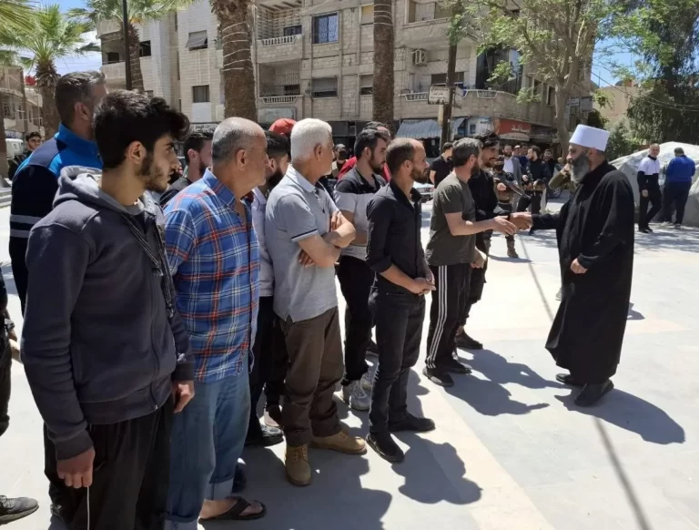 مسؤول محلي سوري عودة الحياة الطبيعية في صحنايا وإطلاق سراح موقوفين