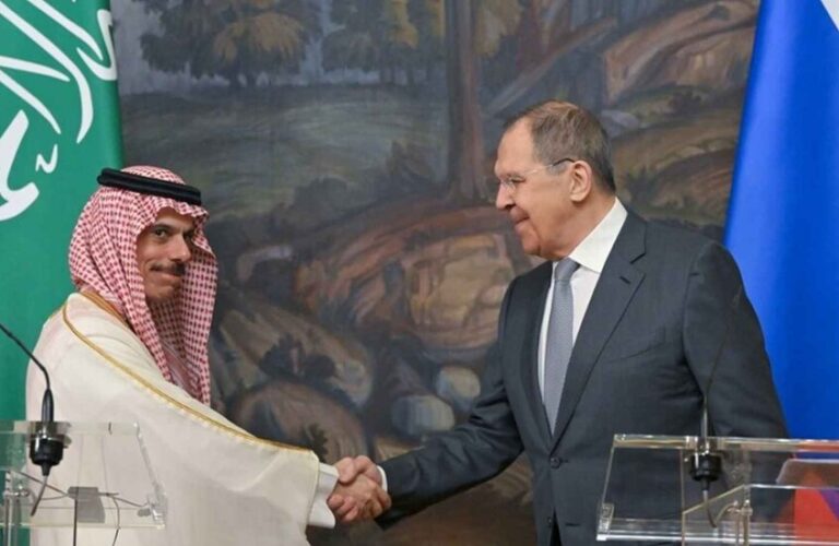 لافروف موقف بن سلمان حول فلسطين ثابت.. وتربطنا بالسعودية روابط تاريخية